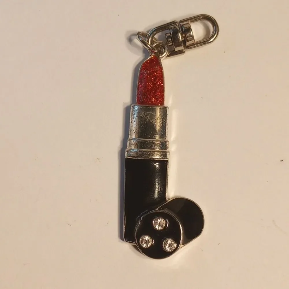 Vintage Harvey Lewis Lipstick Key Chain End